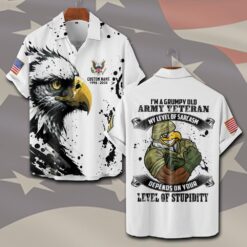 US Army, E 5 Army Sergeant - Short Sleeve Button Shirt