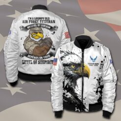 US Air Force , Service Before Self - Bomber Jacket