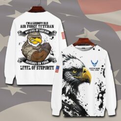 US Air Force , Duty, Honor, Country - Sweatshirt