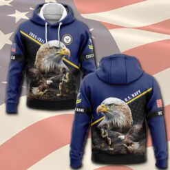 US Navy, E 6 Gold - Hoodie