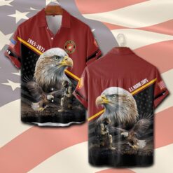 US Marine Corps, E 7 Marines Gunnery Sergeant - Short Sleeve Button Shirt