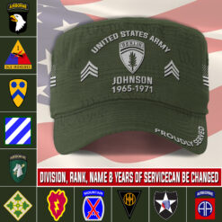 Army Division, No One Gets Left Behind - Military Cap