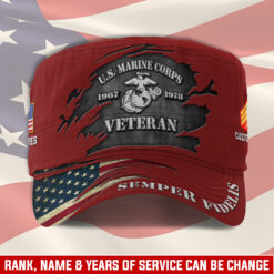 US Marine Corps, Land Of The Free, Because Of The Brave - Military Cap