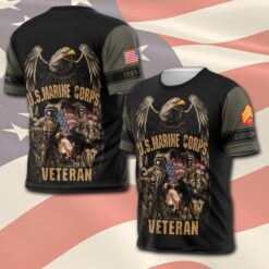 US Marine Corps, The Devil Dogs - T-Shirt