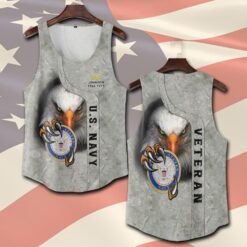 US Navy, E 5 Red - Tank-Top