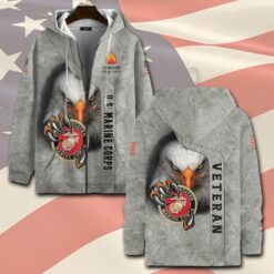 US Marine Corps, O 2 Marines First Lieutenant - Zip Hoodie