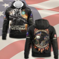 US Coast Guard, E 7 Red - Hoodie