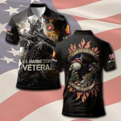US Marine Corps, Honor The Fallen - Polo Shirt