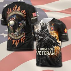 US Marine Corps, No One Gets Left Behind - T-Shirt