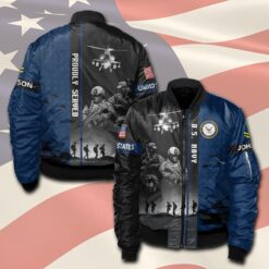 US Navy, E 5 Red - Bomber Jacket