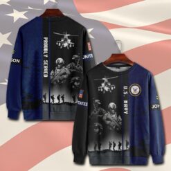 US Navy, Honor, Duty, Service - Sweatshirt