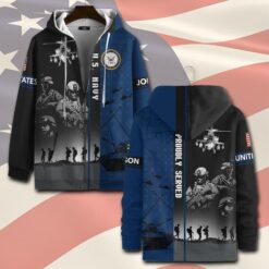 US Navy, E 4 Gold - Zip Hoodie