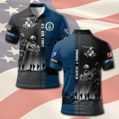 US Air Force , We Own The Sky - Polo Shirt