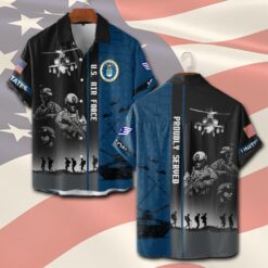 US Air Force , E 5 Air Force Staff Sergeant - Short Sleeve Button Shirt