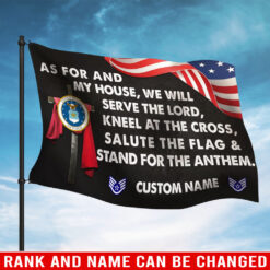 US Air Force , Proud To Have Served - Flying Flag 3×5 Feet(90×150 Cm)