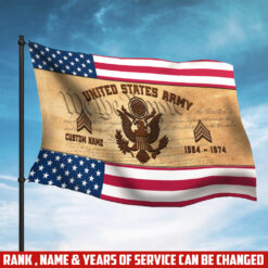 US Army, O 5 Army Lieutenant Colonel - Flying Flag 3×5 Feet(90×150 Cm)