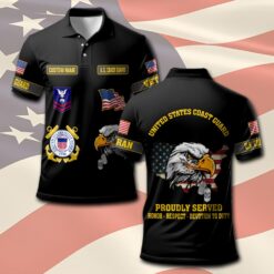 US Coast Guard, Thank a Veteran - Polo Shirt