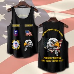 US Coast Guard, Duty, Honor, Country - Tank-Top