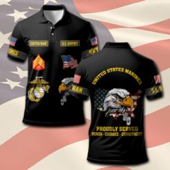 US Marine Corps, W 4 Marines Chief Warrant Officer 4 - Polo Shirt