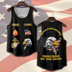US Marine Corps, E 7 Marines Gunnery Sergeant - Tank-Top