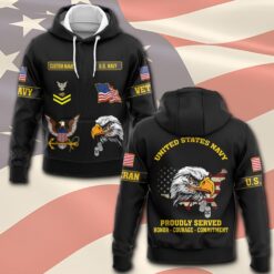US Navy, Always Remember, Never Forget - Hoodie