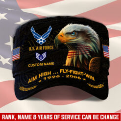 US Air Force , E 9 Air Force Command Chief Master Sergeant - Military Cap