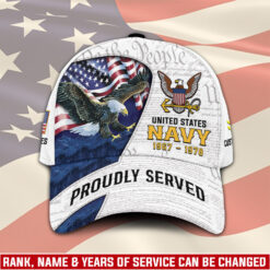 US Navy, Honor The Fallen - Classic Cap