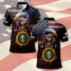 US Army, E 7 Army Sergeant First Class - Polo Shirt