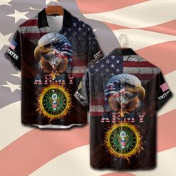 US Army, E 5 Army Sergeant - Short Sleeve Button Shirt