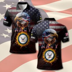 US Navy, Always Remember, Never Forget - Polo Shirt