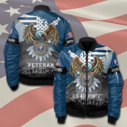 US Air Force , E 7 Air Force Master Sergeant - Bomber Jacket