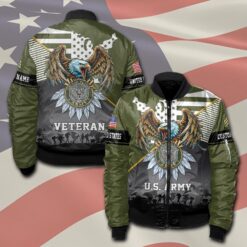 US Army, Proud To Have Served - Bomber Jacket