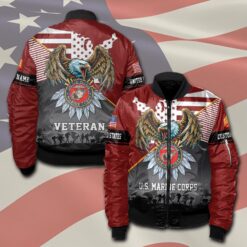 US Marine Corps, E 7 Marines Gunnery Sergeant - Bomber Jacket