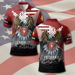 US Marine Corps, W 4 Marines Chief Warrant Officer 4 - Polo Shirt