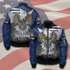 US Navy, Once A Sailor, Always A Sailor - Bomber Jacket