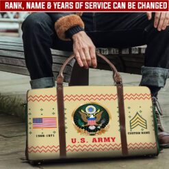 US Army, I Walked The Walk - Travel Bag - Size L: 20.4 x 9.4 x 10.2 inches