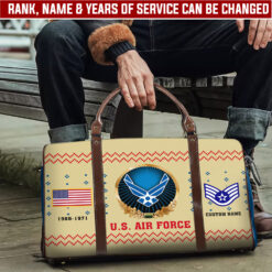 US Air Force, Defender of Freedom - Travel Bag - Size L: 20.4 x 9.4 x 10.2 inches