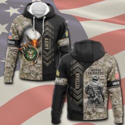 US Army, E 7 Army Sergeant First Class - Hoodie
