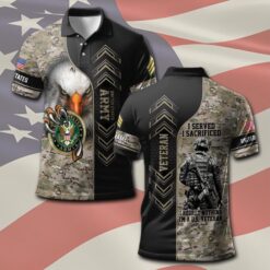 US Army, E 4 Army Specialist - Polo Shirt