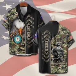 US Coast Guard, E 3 White - Short Sleeve Button Shirt