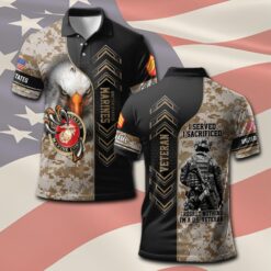 US Marine Corps, Once A Marine, Always A Marine - Polo Shirt