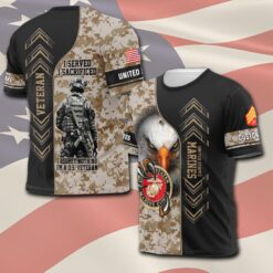 US Marine Corps, Remember - Honor - Respect - T-Shirt