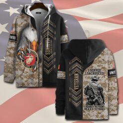 US Marine Corps, Defender of Freedom - Zip Hoodie