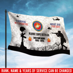 US Marine Corps, E 9 Marines Sergeant Major - Flying Flag 3×5 Feet(90×150 Cm)