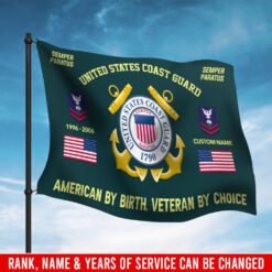 US Coast Guard, I Walked The Walk - Flying Flag 3×5 Feet(90×150 Cm)