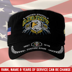 US Army, Honor, Duty, Service - Military Cap