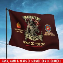 US Marine Corps, Once A Marine, Always A Marine - Flying Flag 3×5 Feet(90×150 Cm)