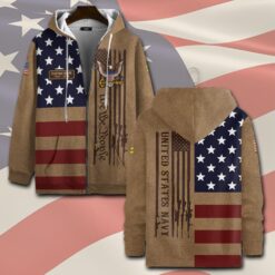 US Navy, Duty, Honor, Country - Zip Hoodie