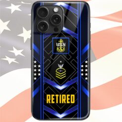 US Navy  - Premium Glass Phone Case - THPCustom25012202