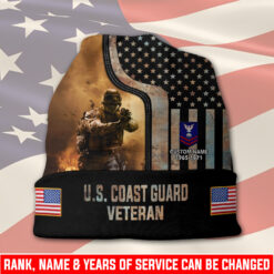 US Coast Guard, I Walked The Walk - Full-Printed Beanie Hat